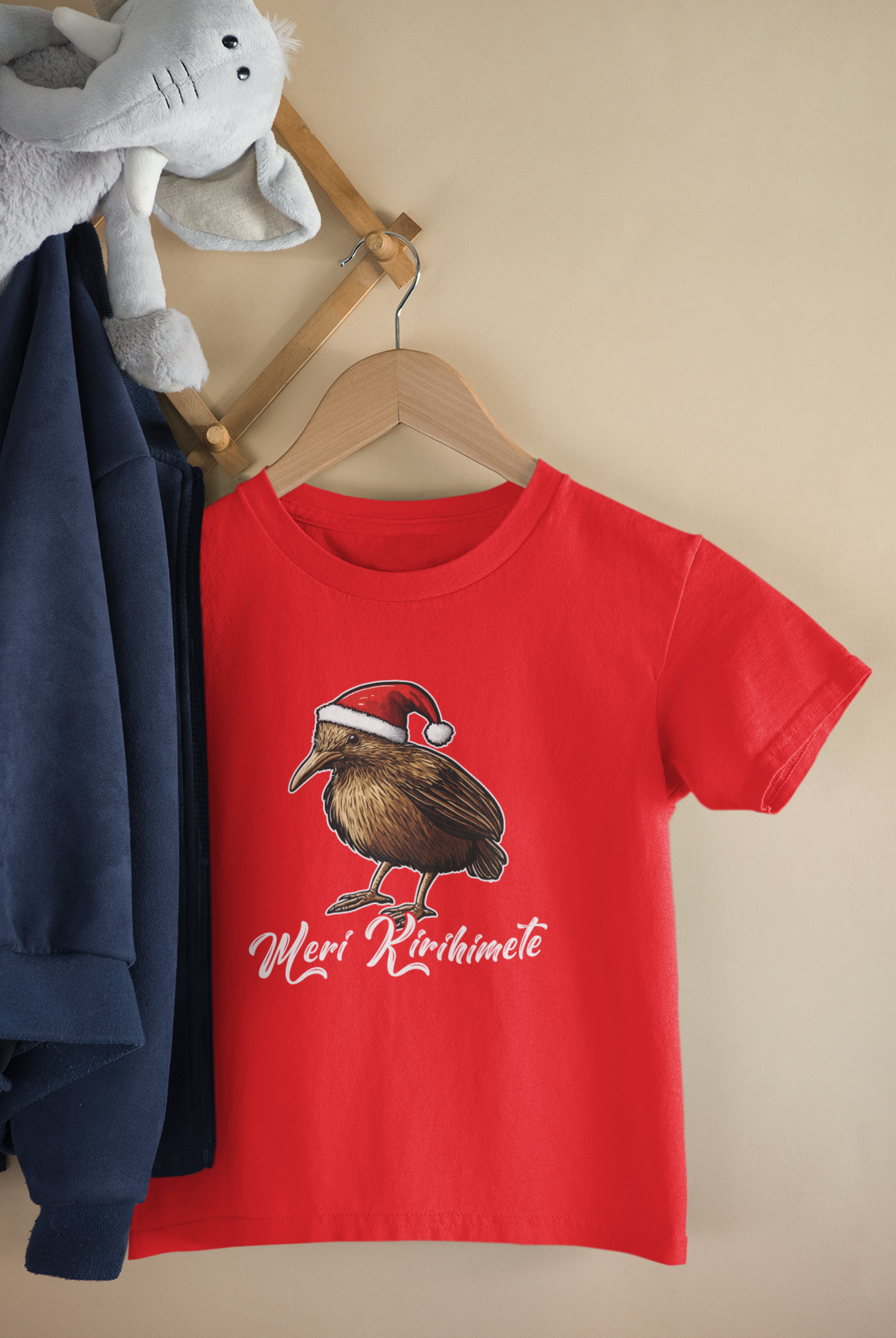 Meri Kiwi Kirihimete - Kids Tee