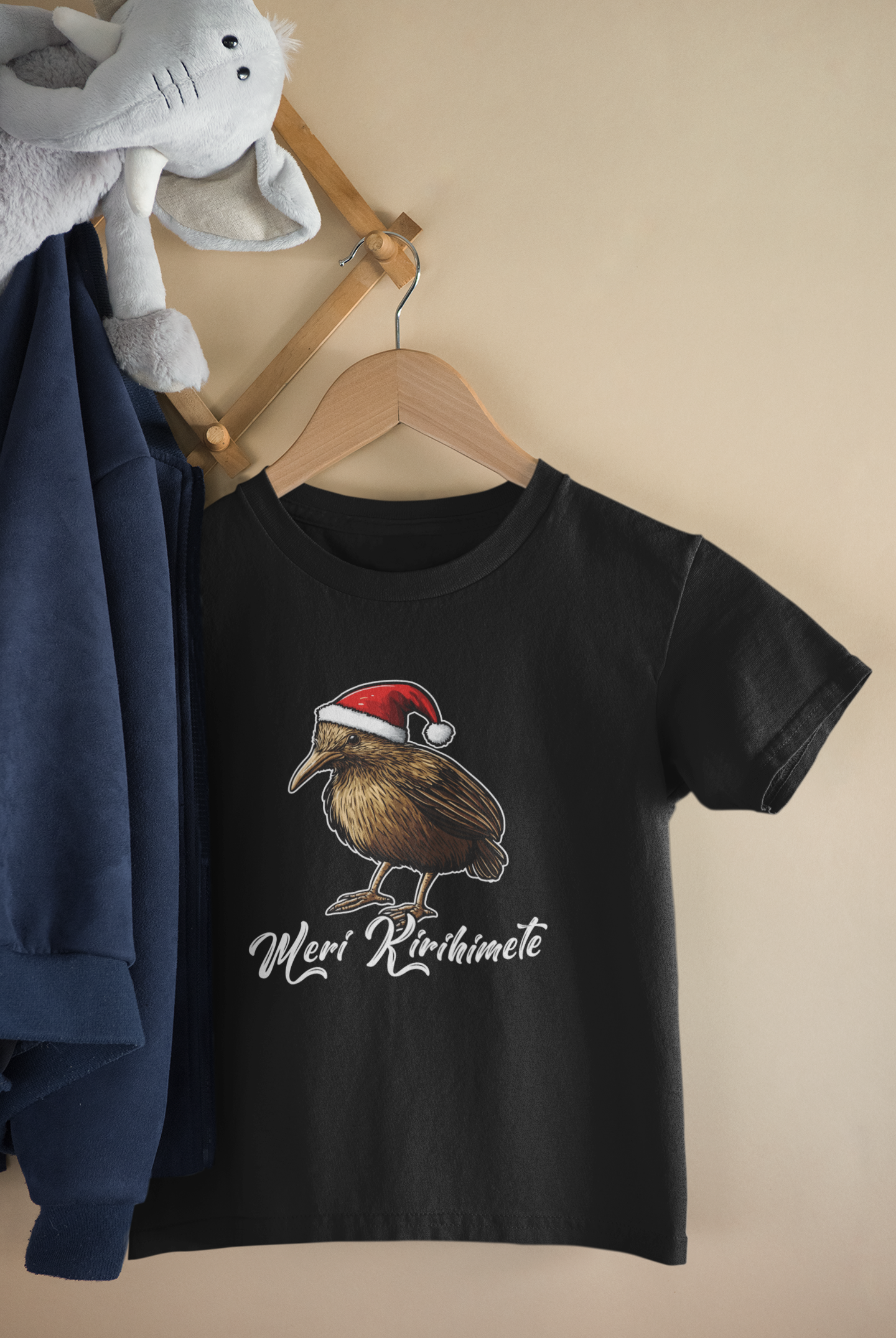 Meri Kiwi Kirihimete - Kids Tee