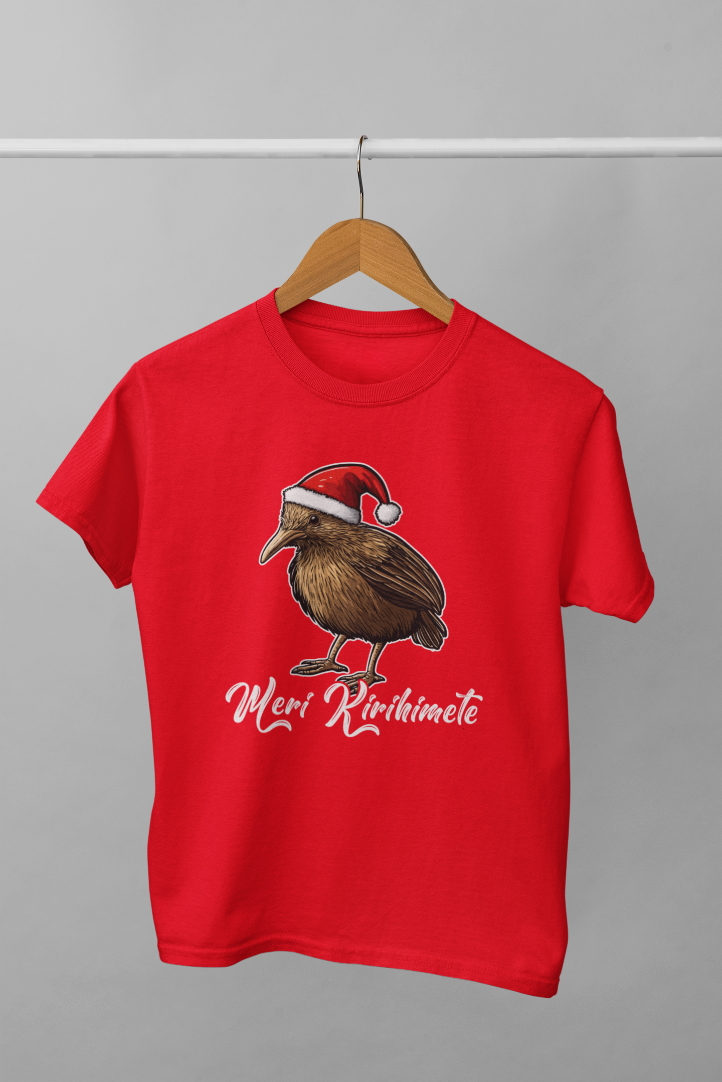 Meri Kiwi Kirihimete - Adult Tee