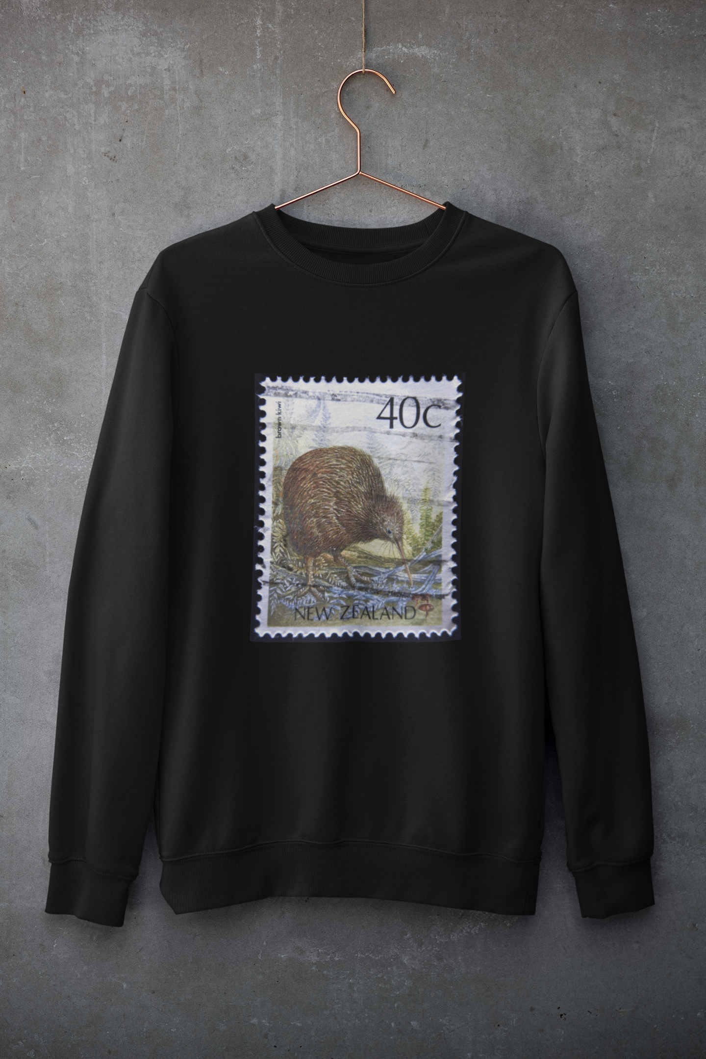 40c Kiwi Stamp - Crewneck