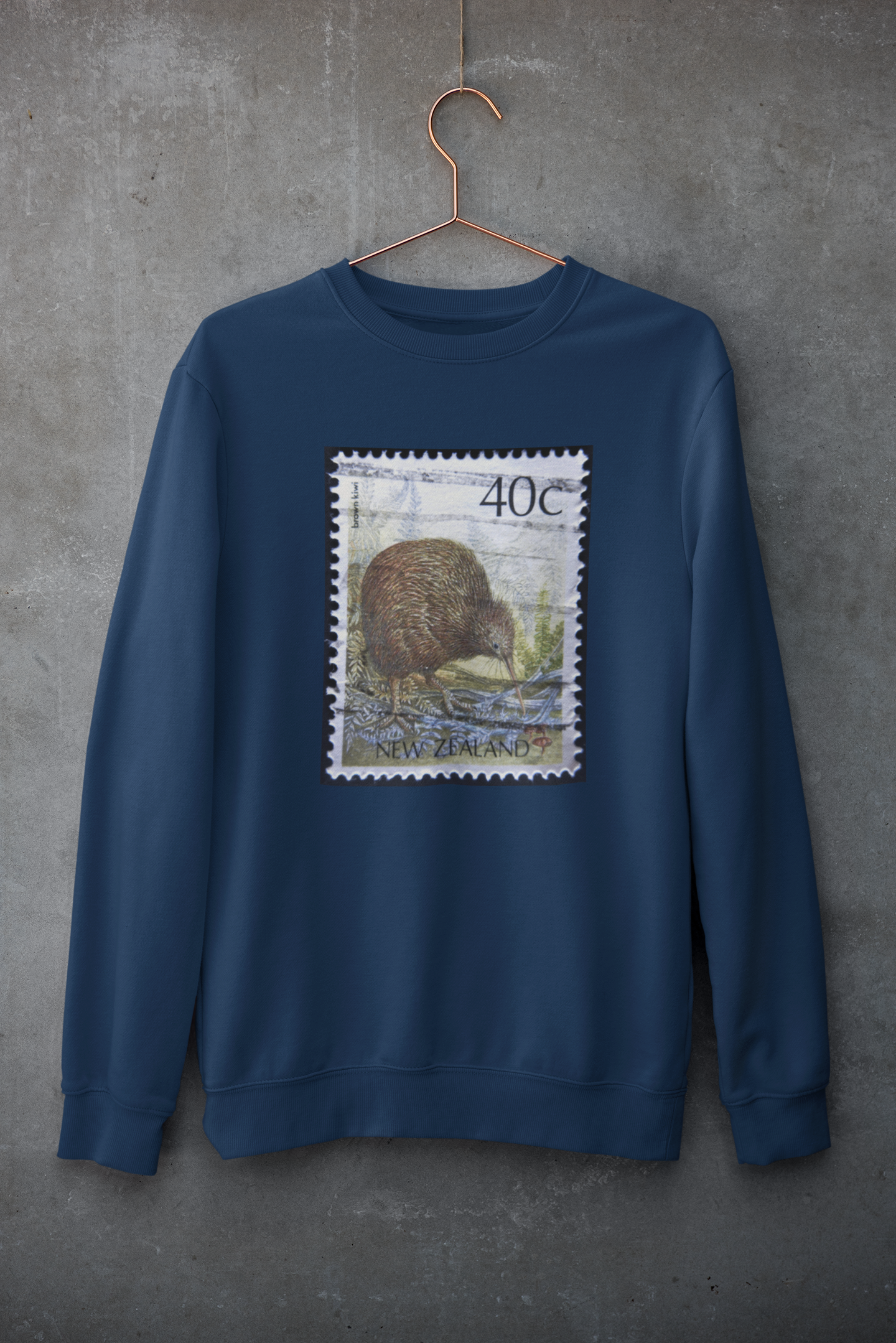 40c Kiwi Stamp - Crewneck