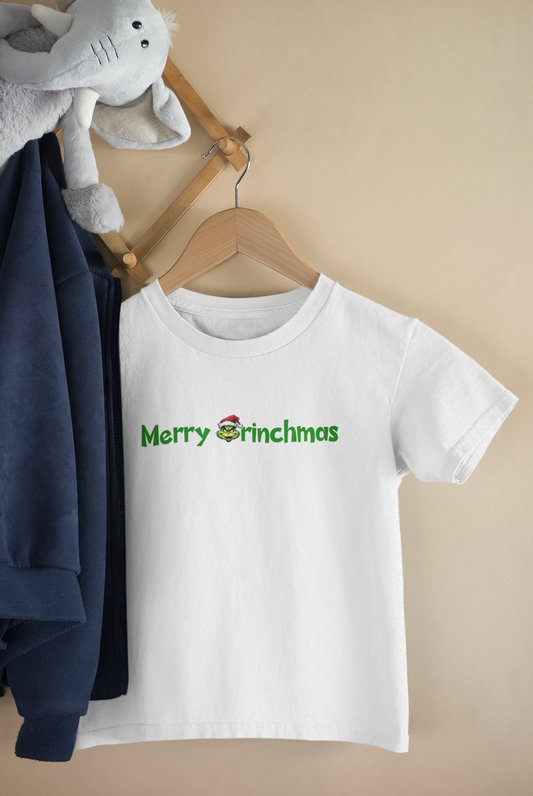 Christmas - Merry Grinchmas - Kids Tee