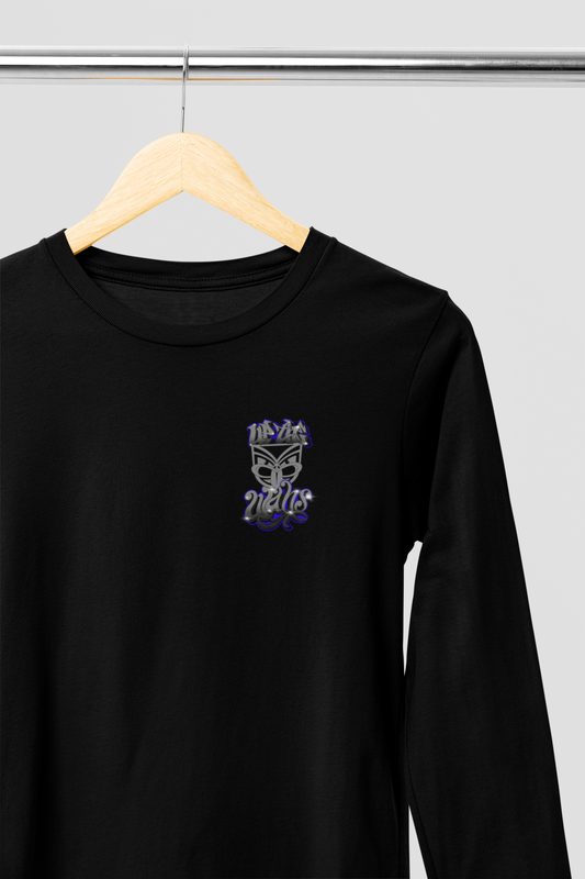 * LIMITED EDITION *  UP THE WAHS GRAFFITI BADGE  - Long Sleeve Tee