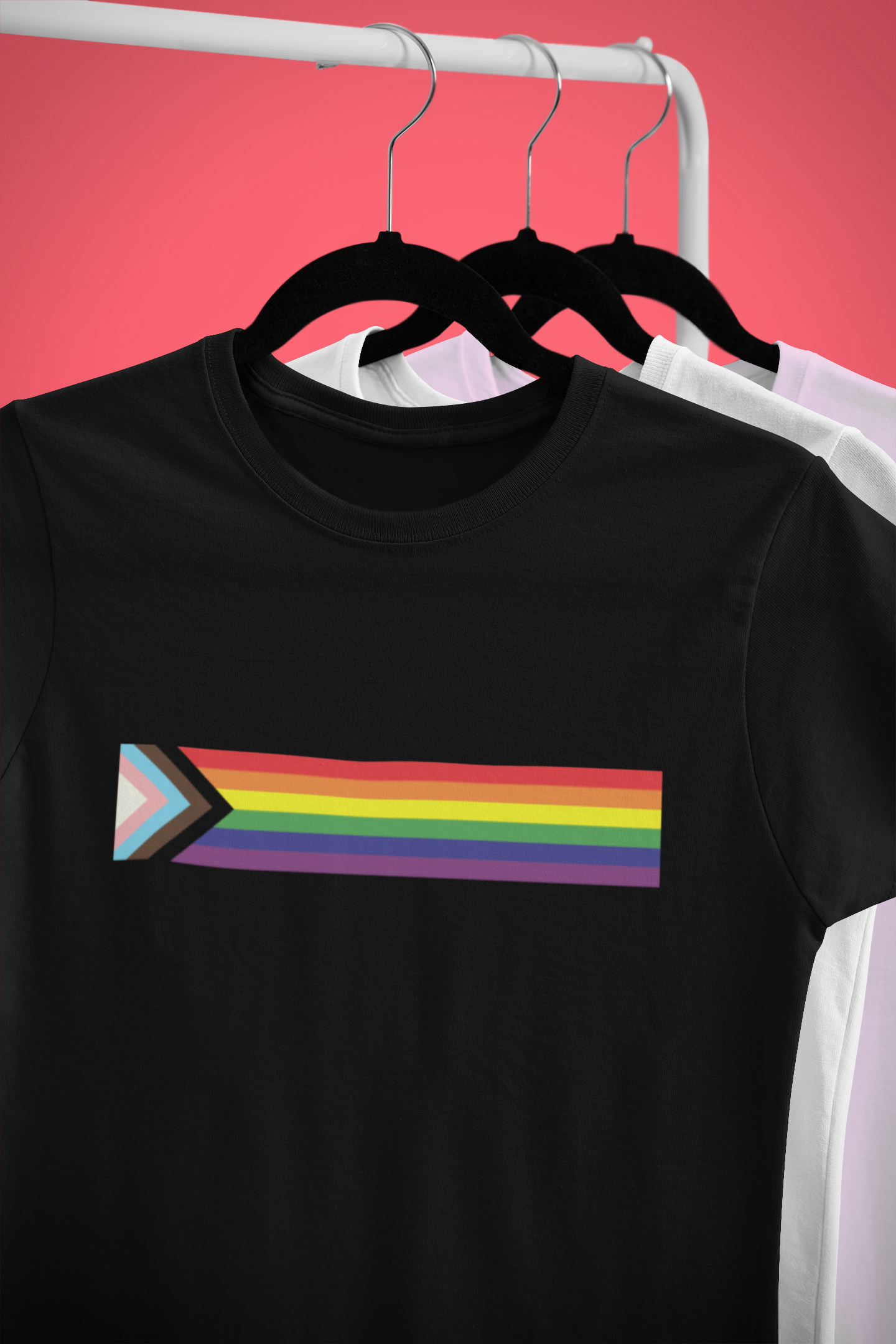 Pride Flag Stripe Tee