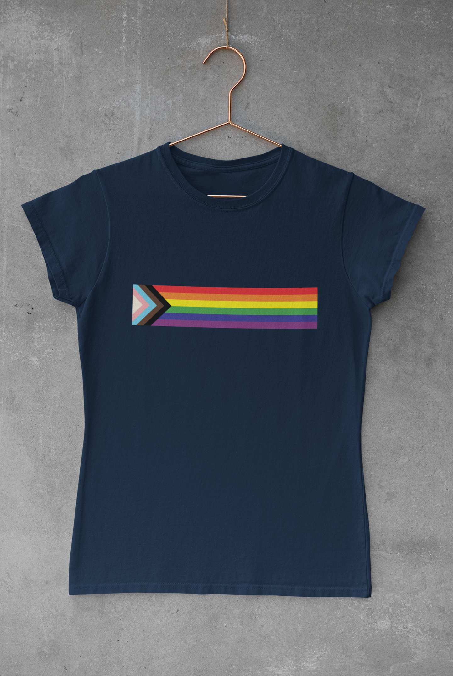 Pride Flag Stripe Tee