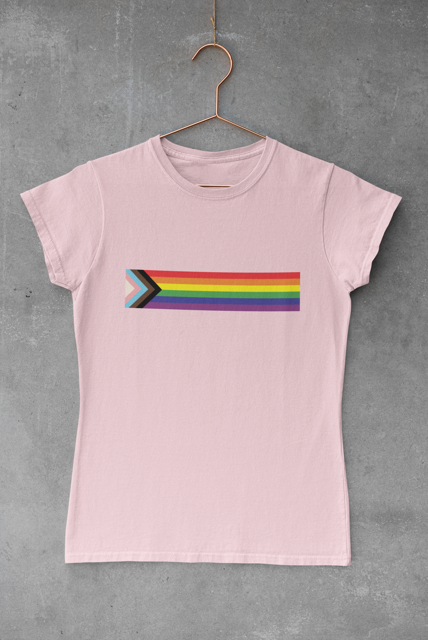 Pride Flag Stripe Tee