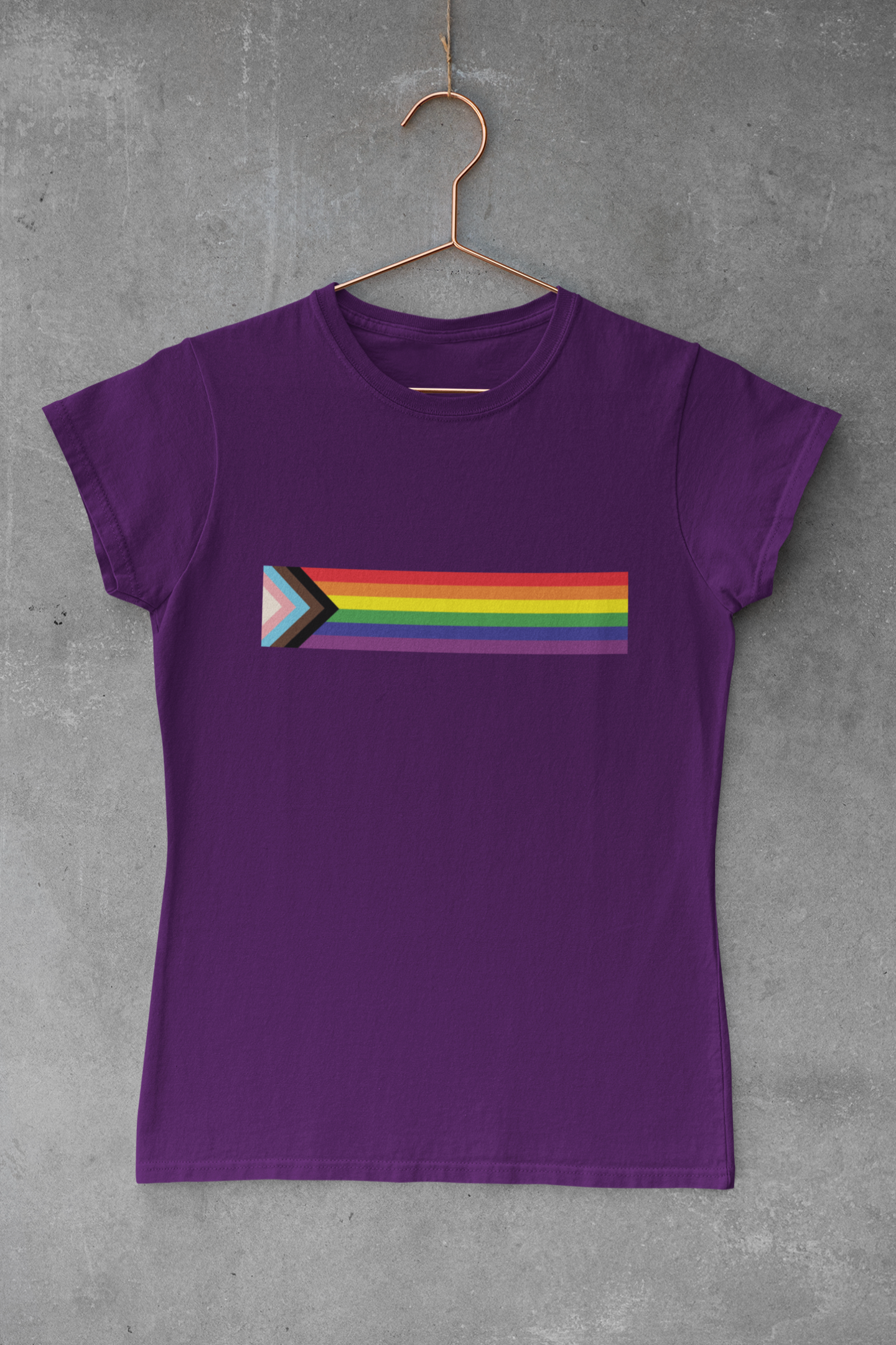 Pride Flag Stripe Tee