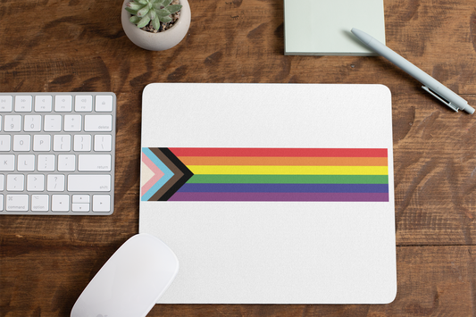 Mouse Pad - Pride Flag Stripe