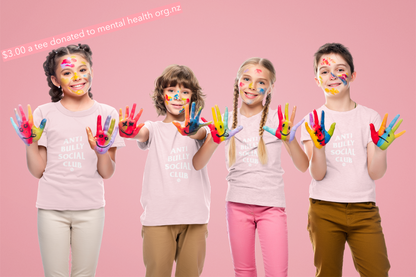 Pink T-Shirt Day - Anti Bully Social Club - Kids Tee