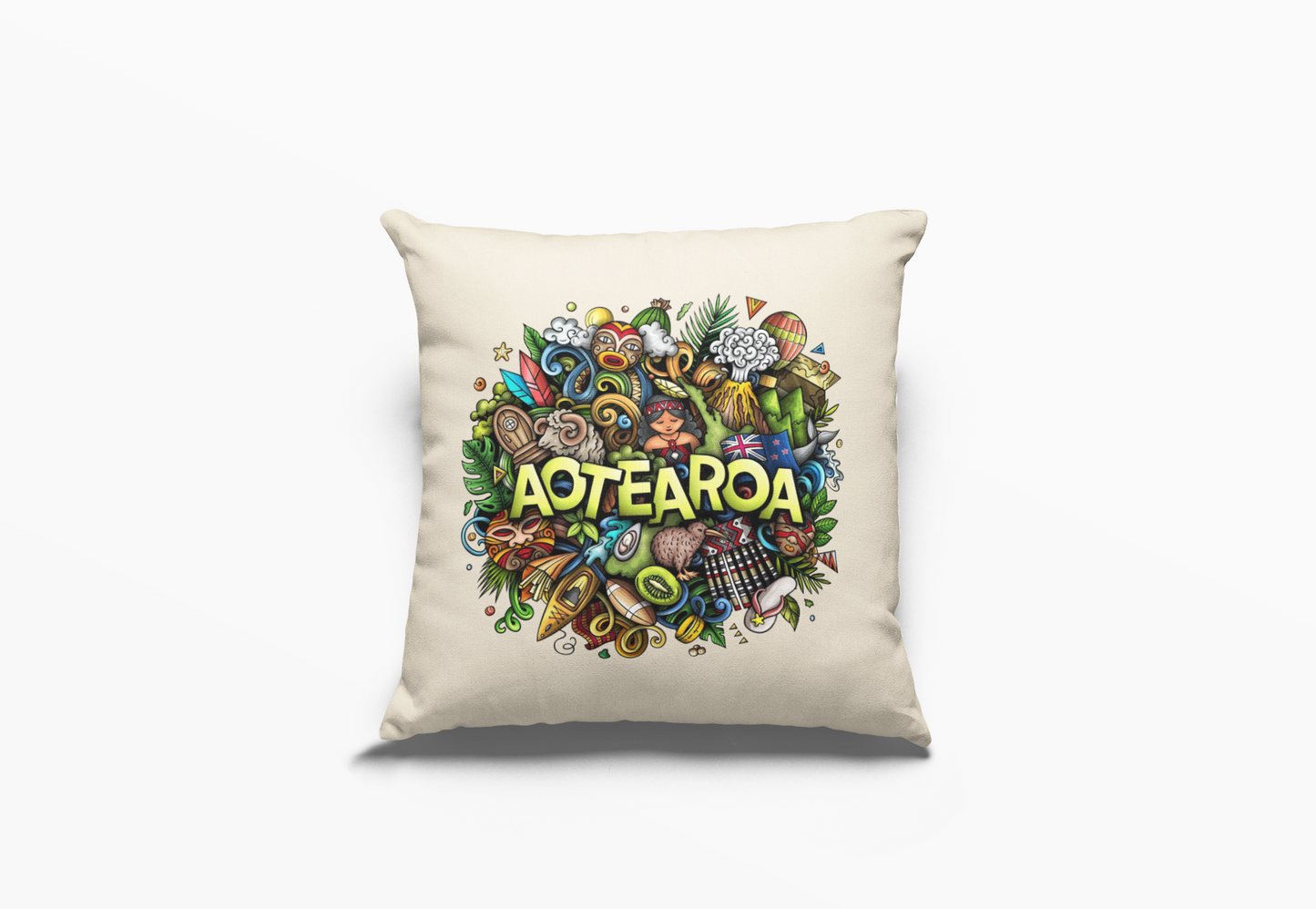 Cushion Cover - Kiwiana Aotearoa