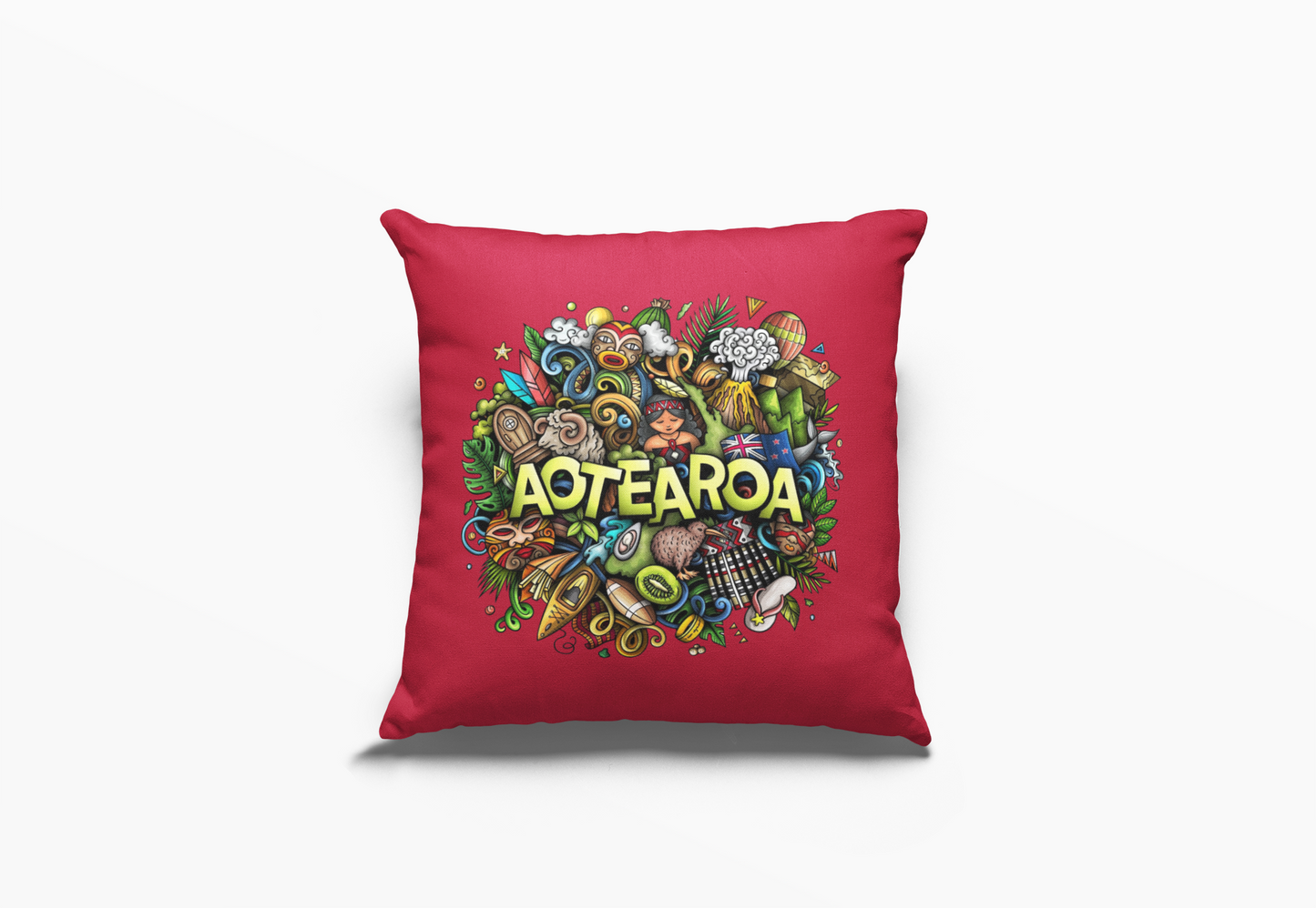 Cushion Cover - Kiwiana Aotearoa