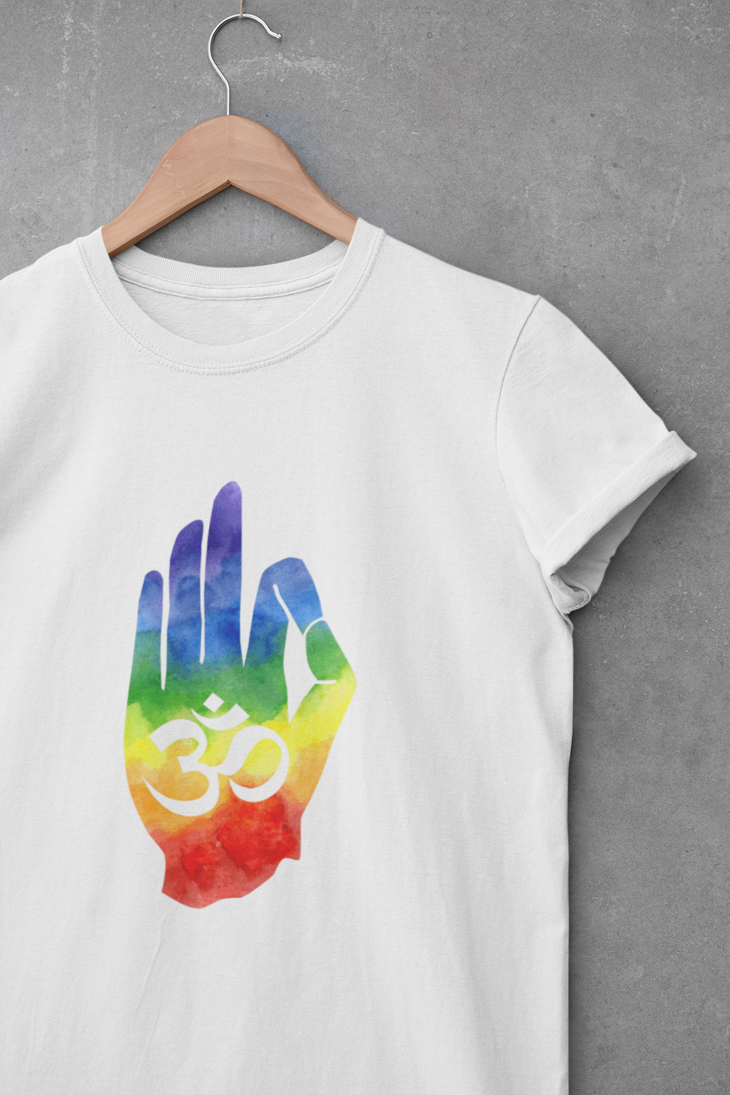 Aum Gyan Mudra Tee (Multiple Colors)