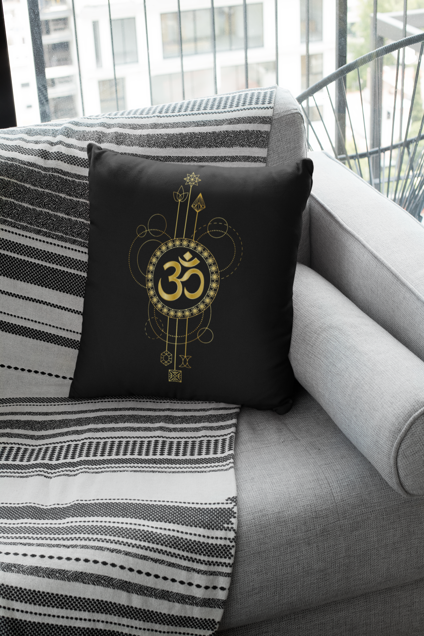 Cushion Cover -Aum (Om)