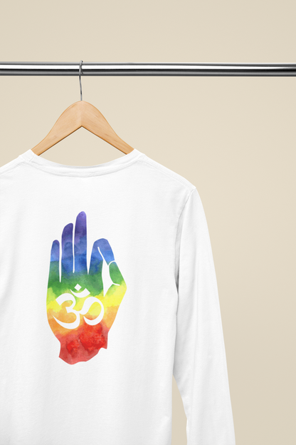 Aum Gyan Mudra  - Long Sleeve Tee