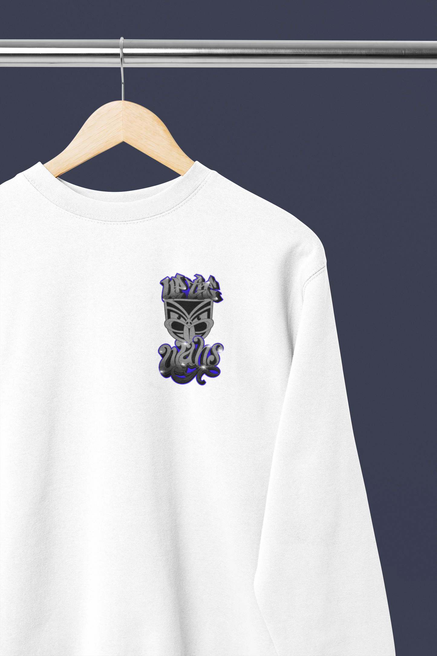 * LIMITED EDITION * Up The Wahs Graffiti Badge - Crewneck