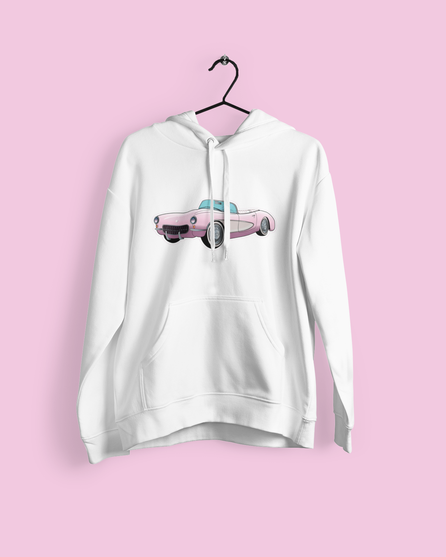 Pink Corvette - Hoodie