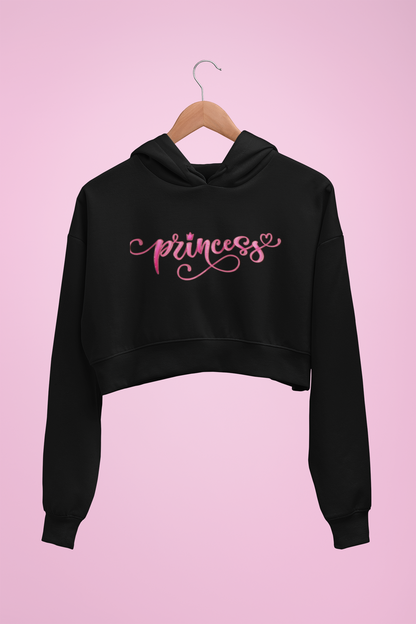 Crowned Heart  Crop Sweat/Hoodie