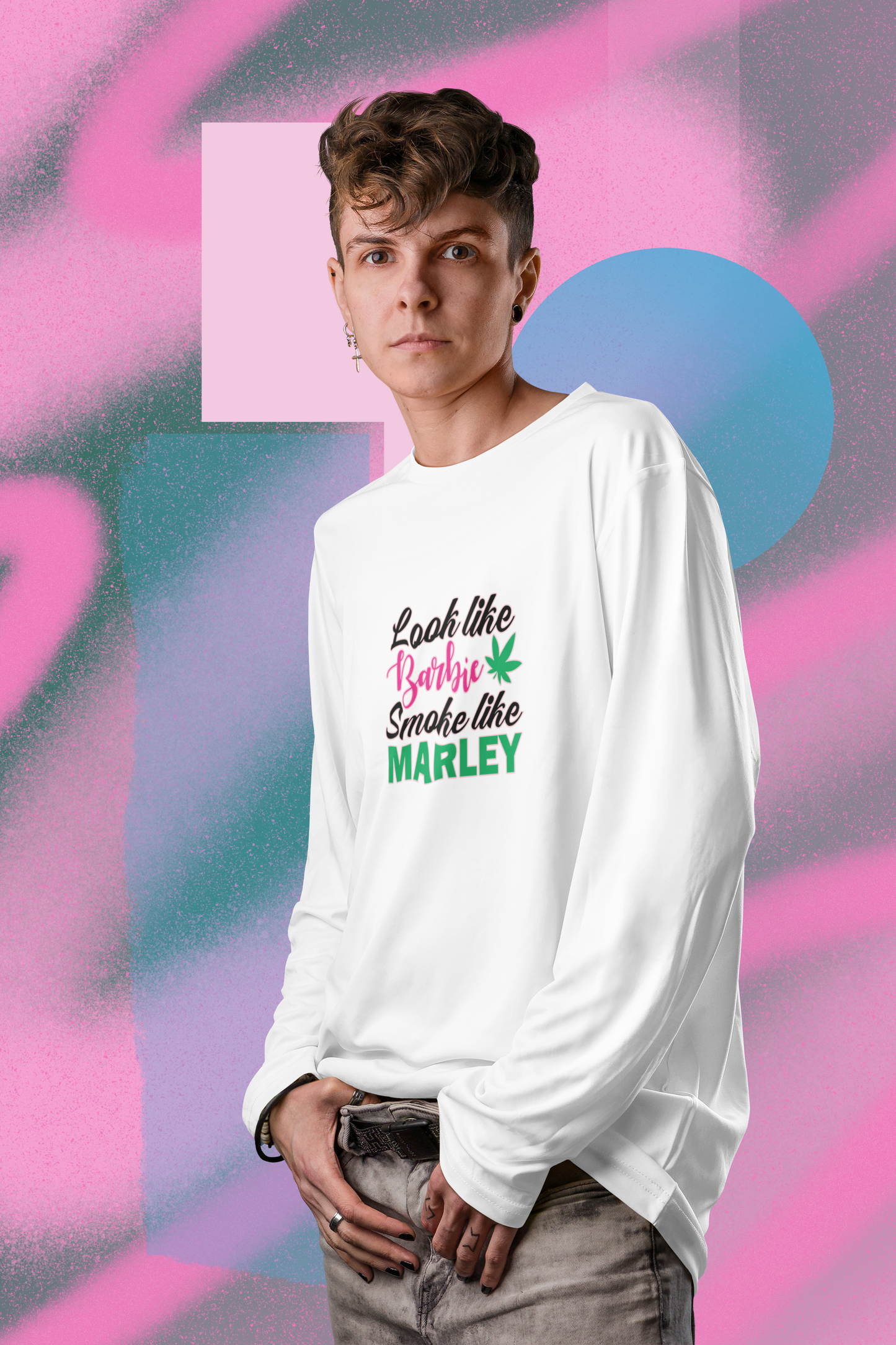 Barbie & Marley - Long Sleeve Tee