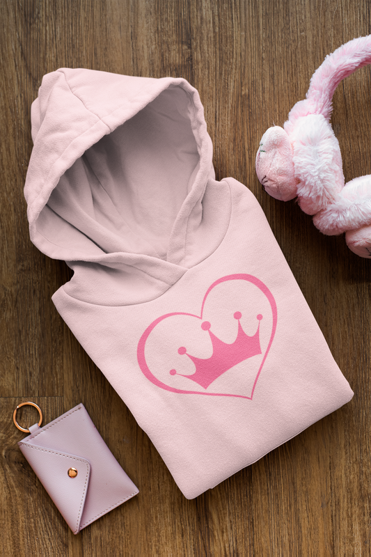 Crowned Heart - Kids Hoodie / Crewneck