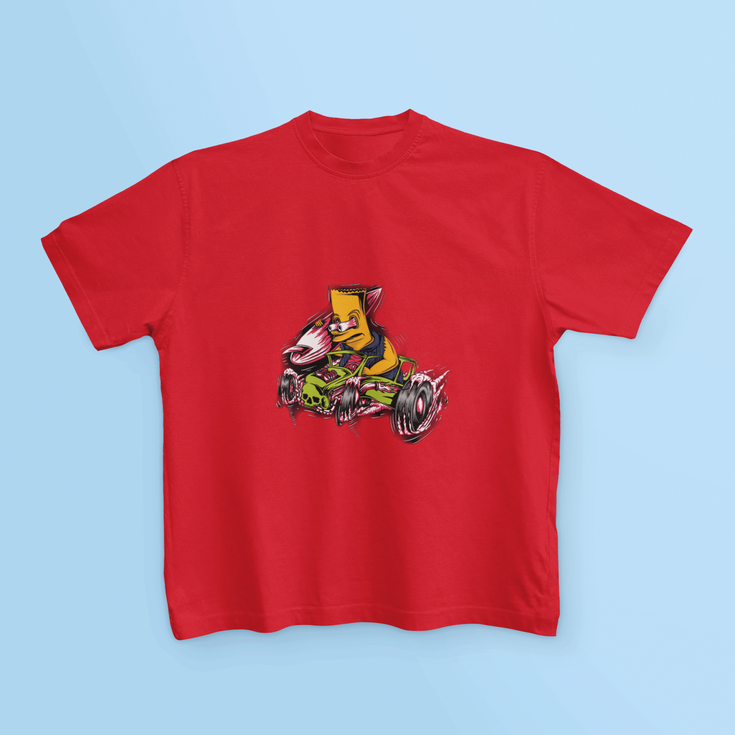 Bart on Wheels - Childrens Tee