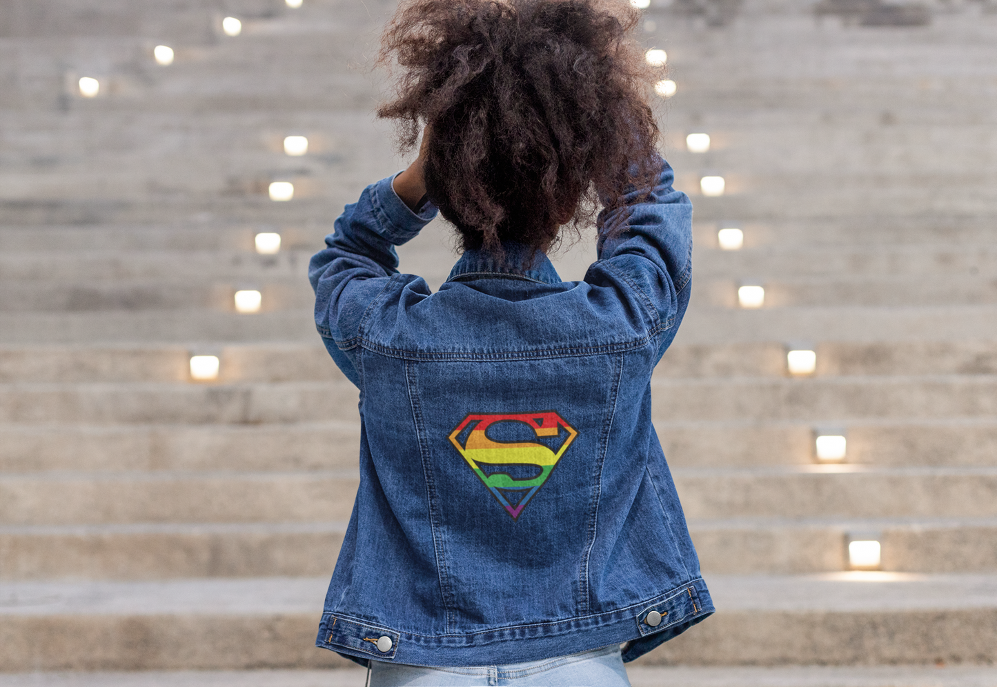 Denim Jacket - Be Super