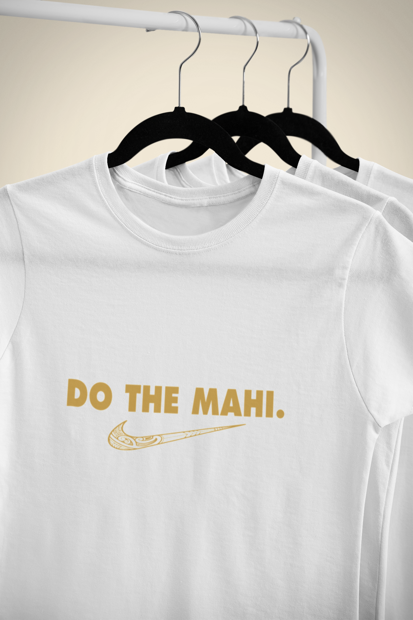 Kaki - Do The Mahi (Large Tick)) - Adult Tee