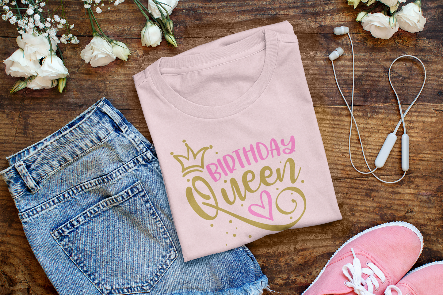 Birthday Queen - Adult Tee