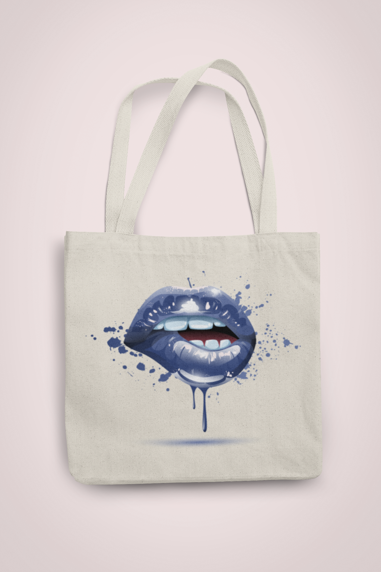 TOTE - LIP BITE BLUE