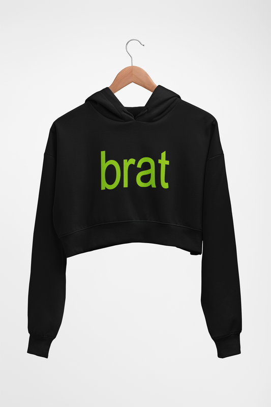 Charli XCX BRAT - CROPPED HOODIE