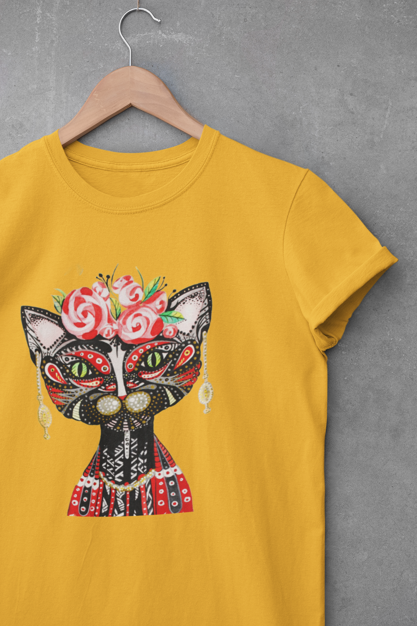 Frida K - Gato Estilo   - Adult Tee