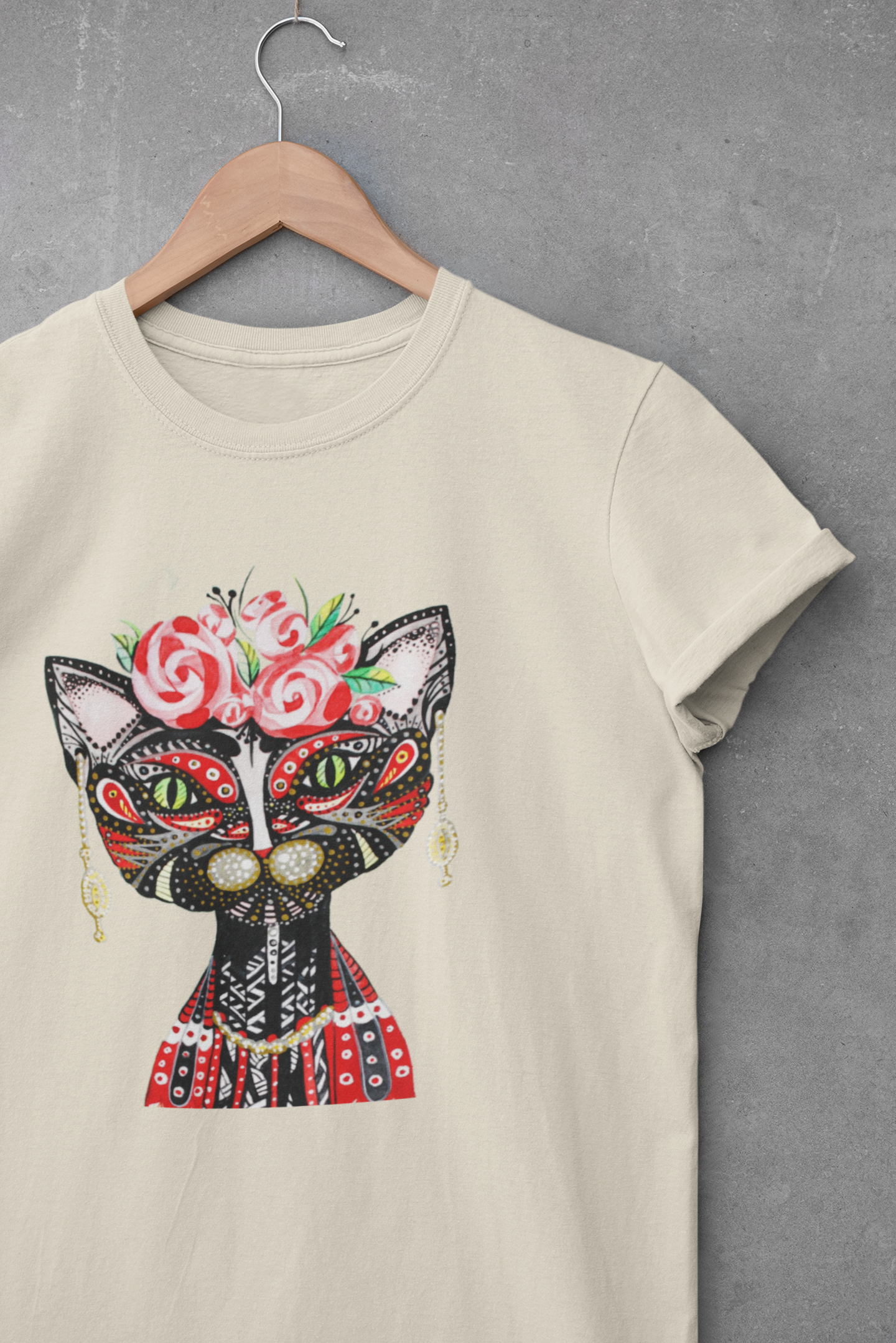 Frida K - Gato Estilo   - Adult Tee