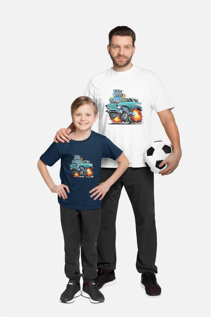 Classic Banger Car - Kids Tee