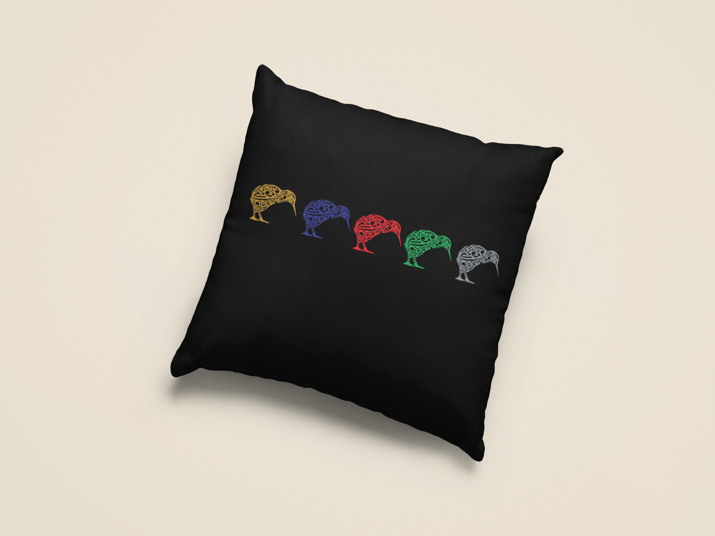 Cushion Cover - Unique Kiwi Collect - Kiwis