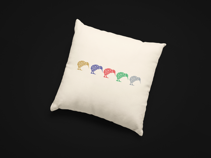 Cushion Cover - Unique Kiwi Collect - Kiwis