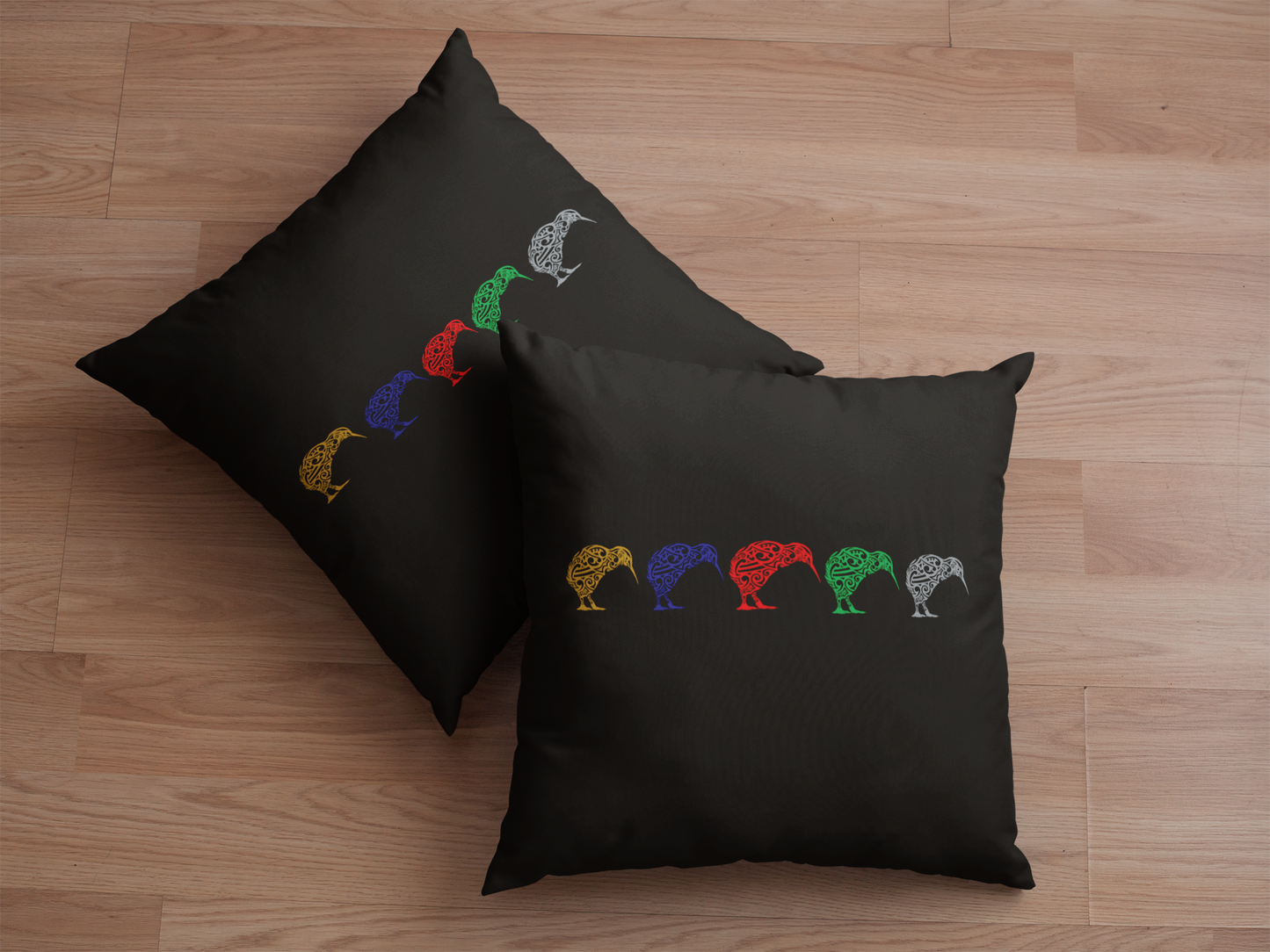 Cushion Cover - Unique Kiwi Collect - Kiwis