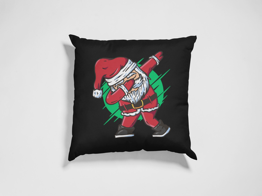 Cushion Cover - Dabbing Santa