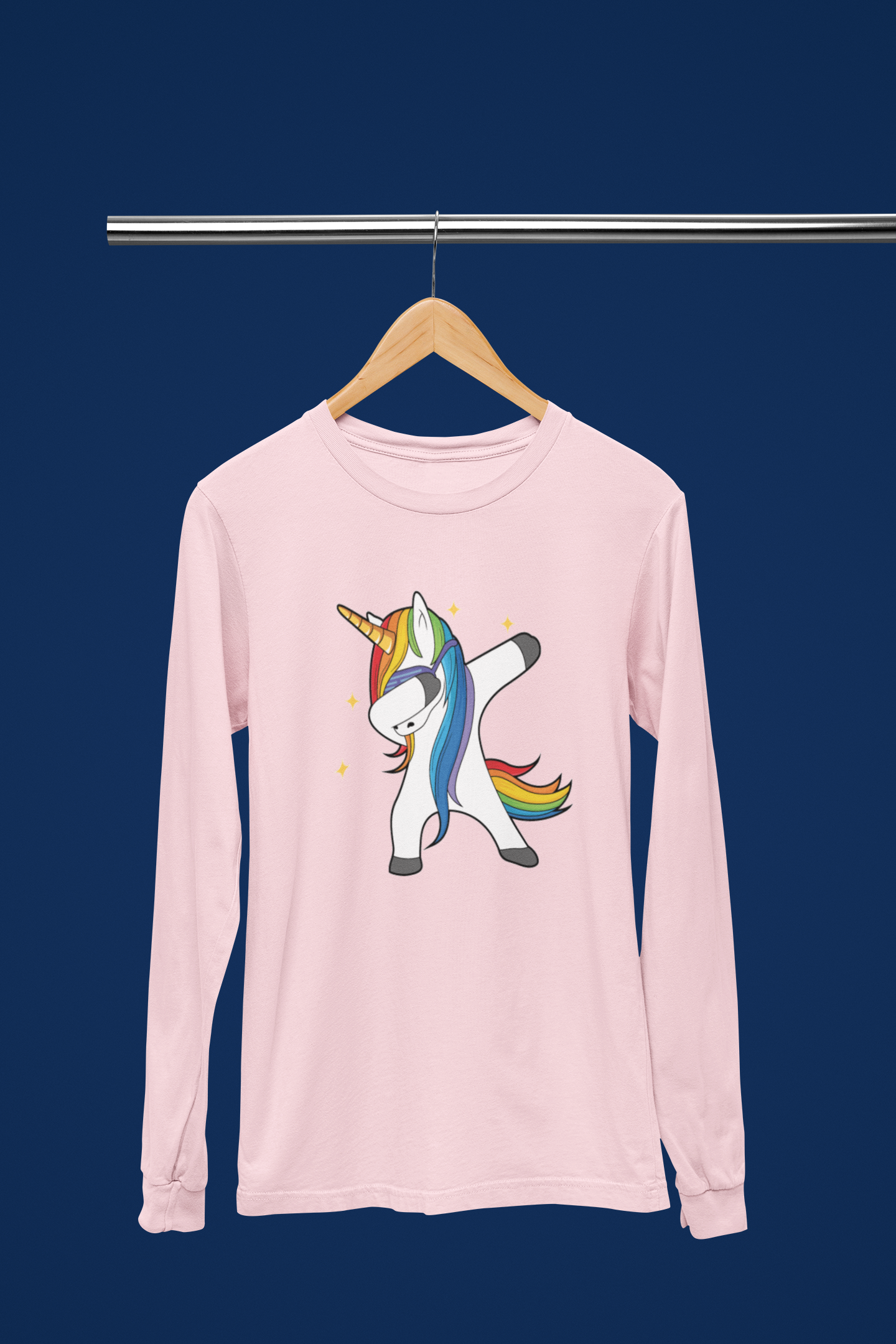 Dabbing Unicorn  - Long Sleeve Tee