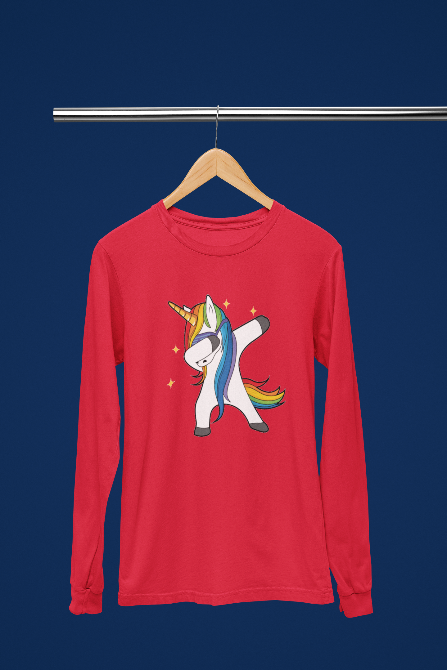 Dabbing Unicorn  - Long Sleeve Tee