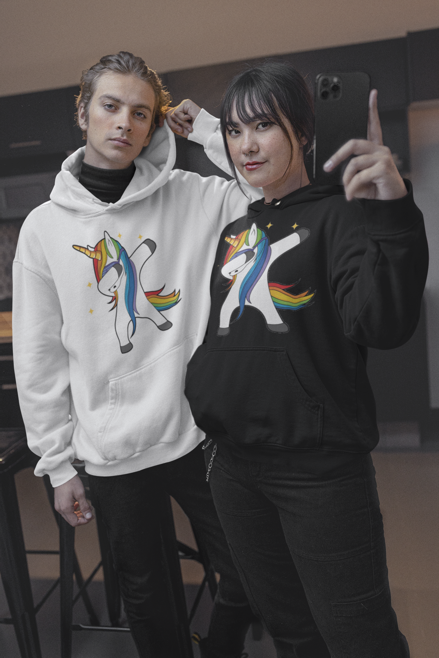 Dabbing Unicorn - Hoodie