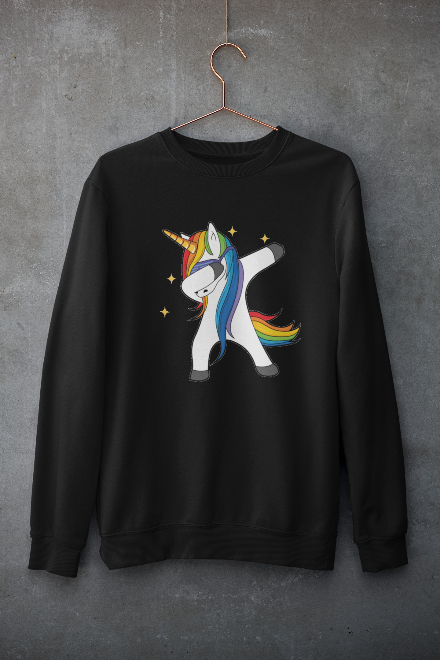 Dabbing Unicorn - Crewneck