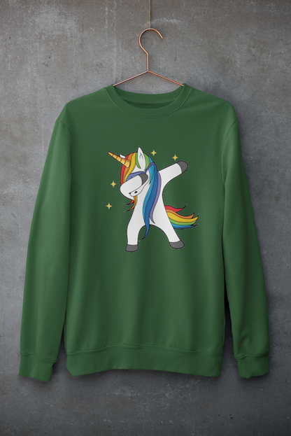 Dabbing Unicorn - Crewneck