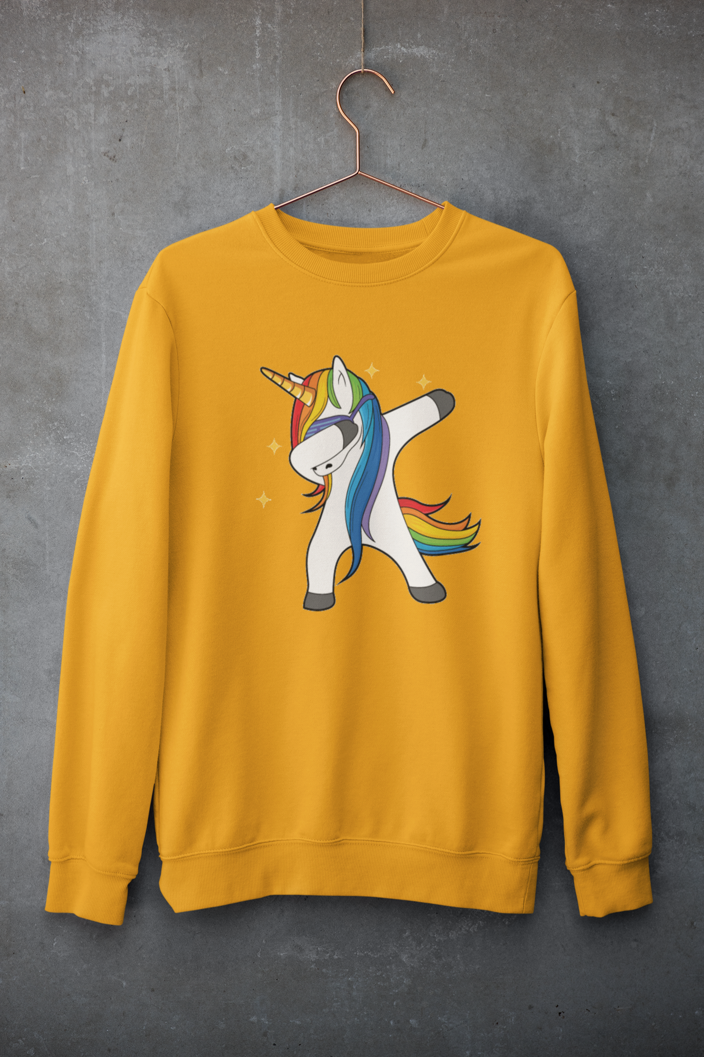 Dabbing Unicorn - Crewneck