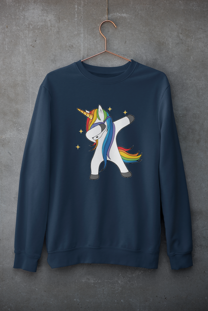 Dabbing Unicorn - Crewneck