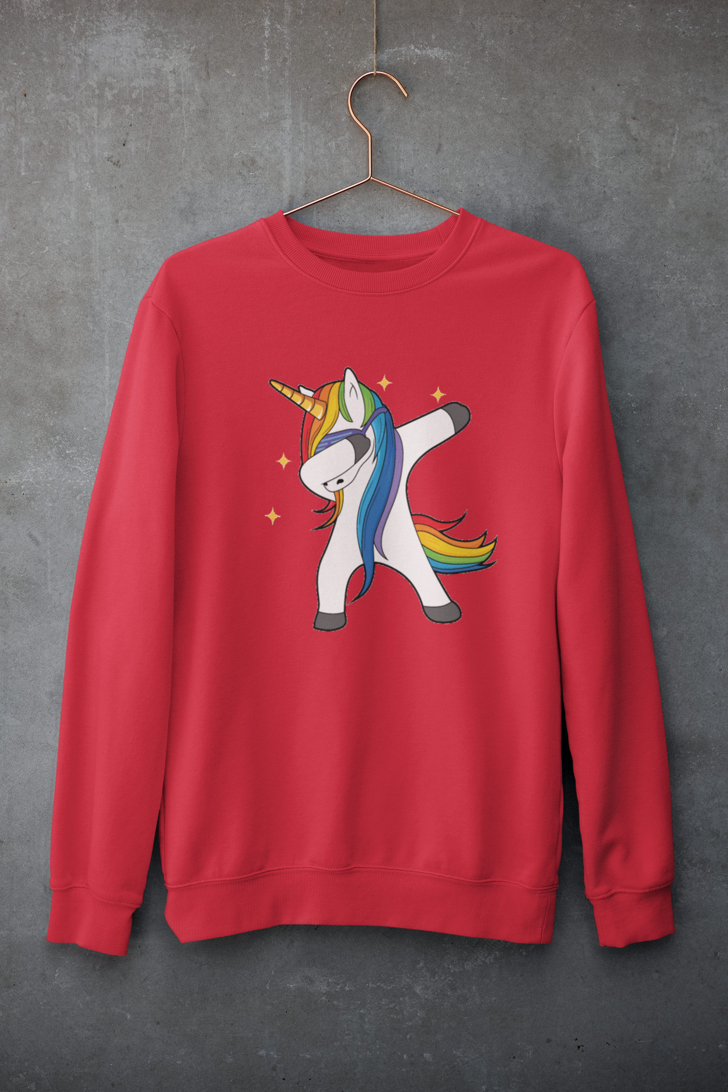 Dabbing Unicorn - Crewneck