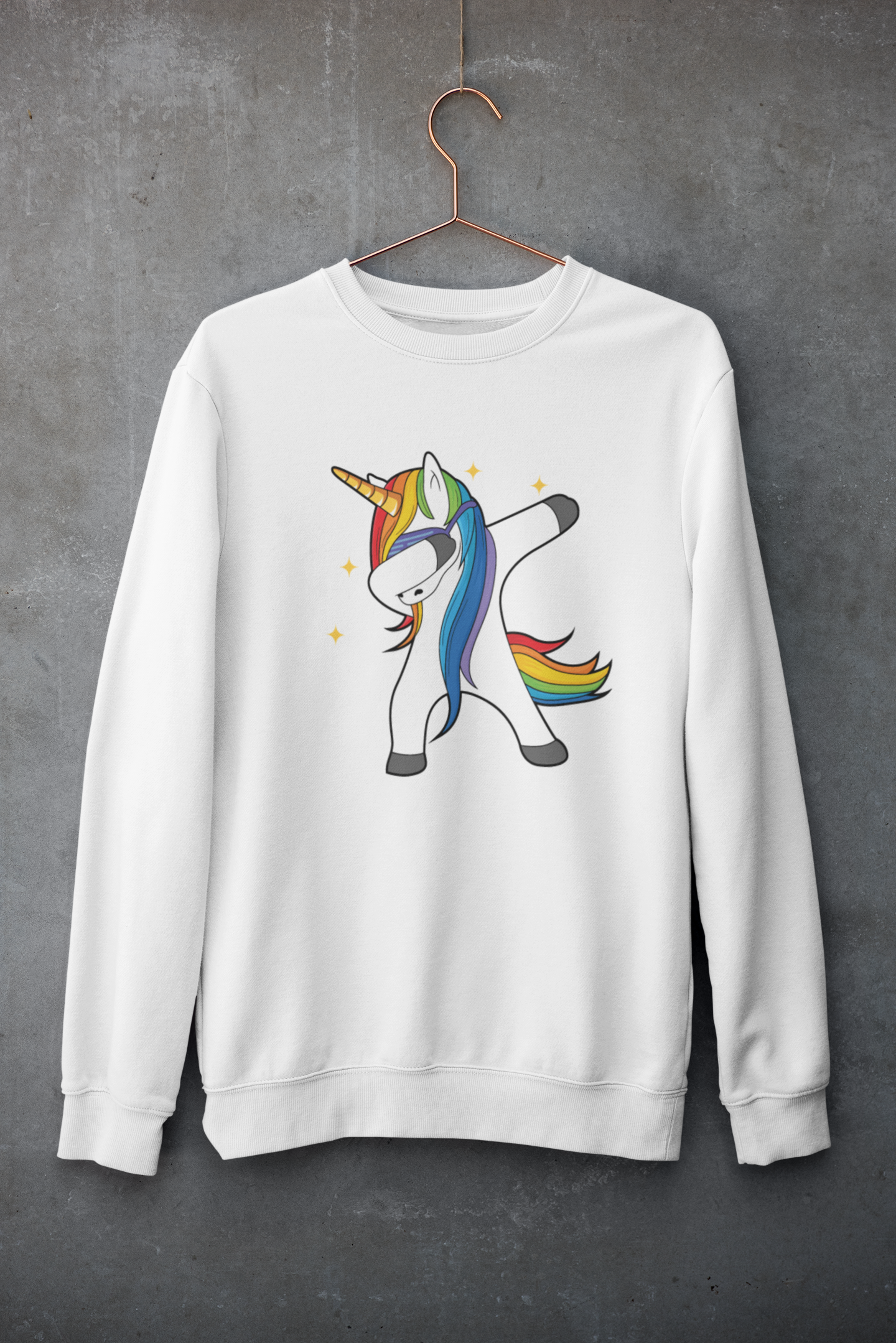 Dabbing Unicorn - Crewneck