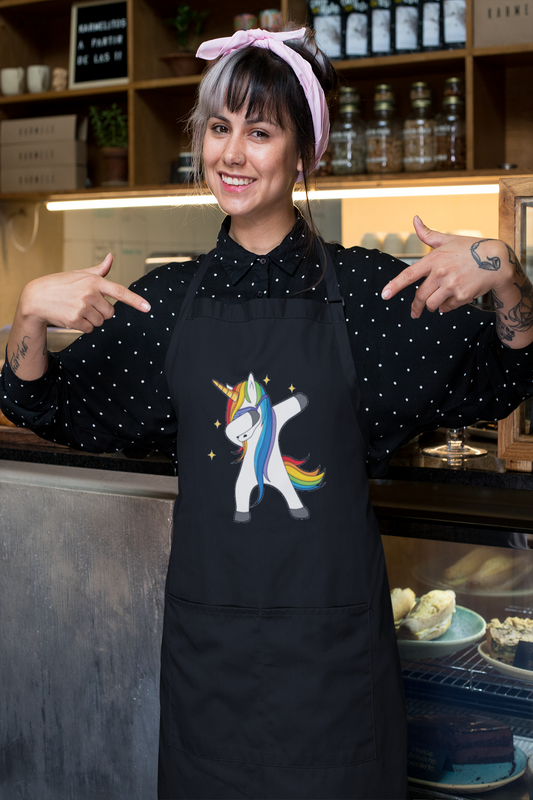 Apron - Dabbing Unicorn