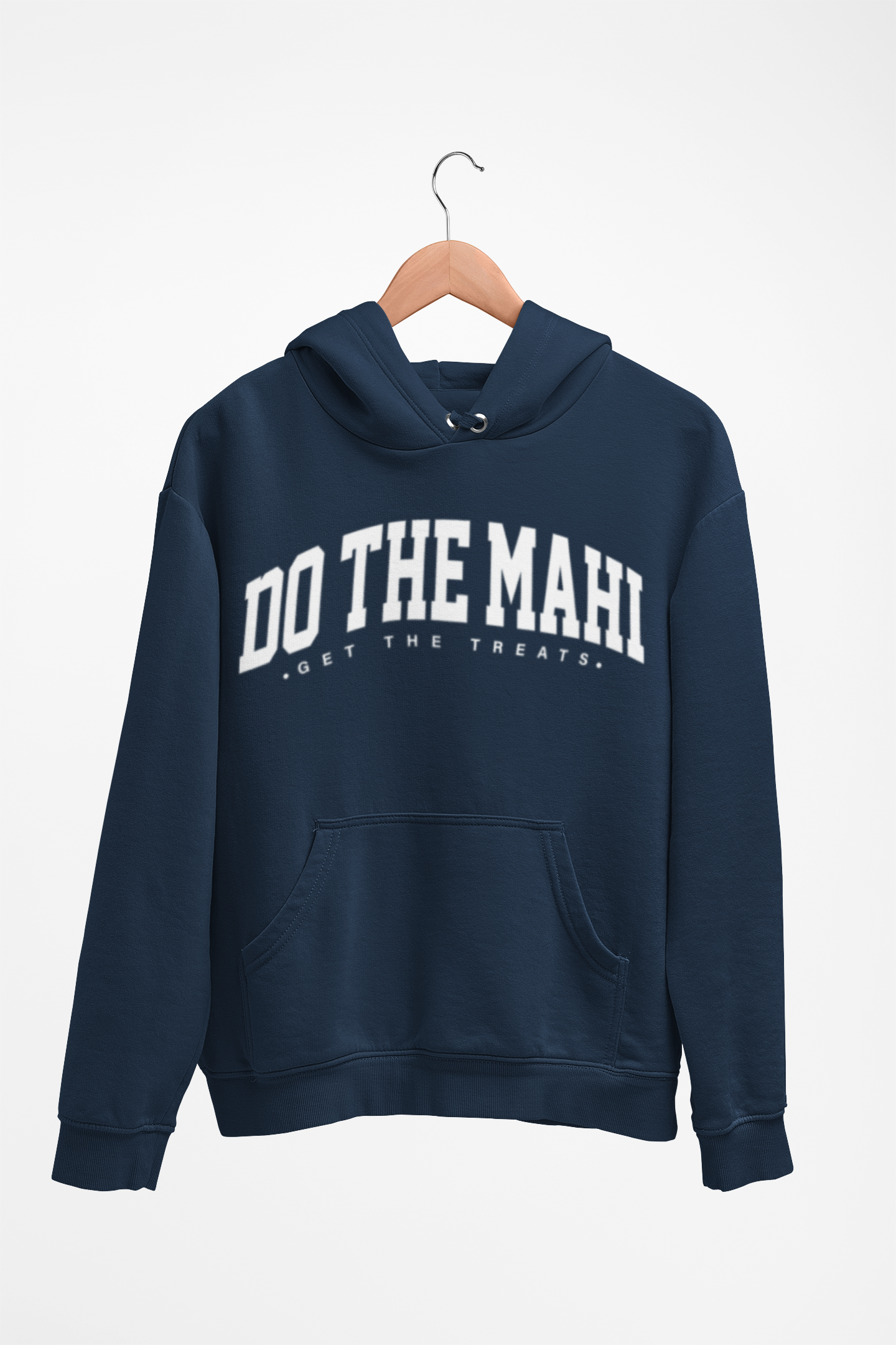 Do The Mahi . Get The Treats - Adult Hoodie - Navy Blue