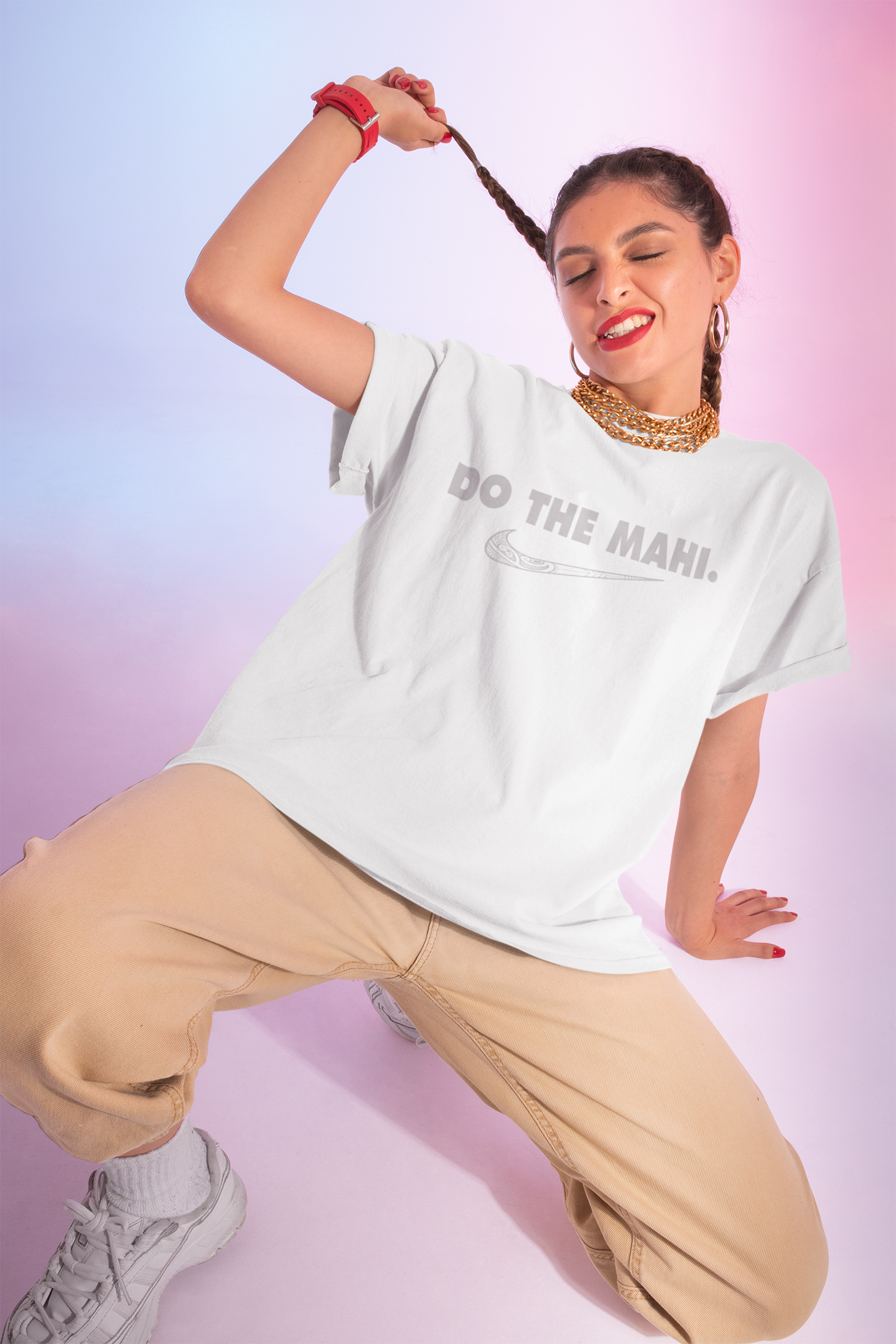 Do The Mahi (silver) - Adult Tee