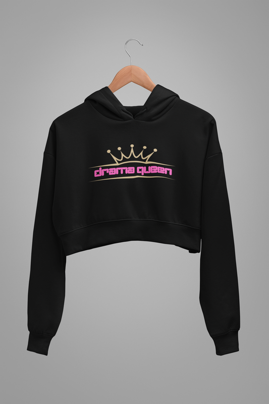 Drama Queen - Cropped Hoodie