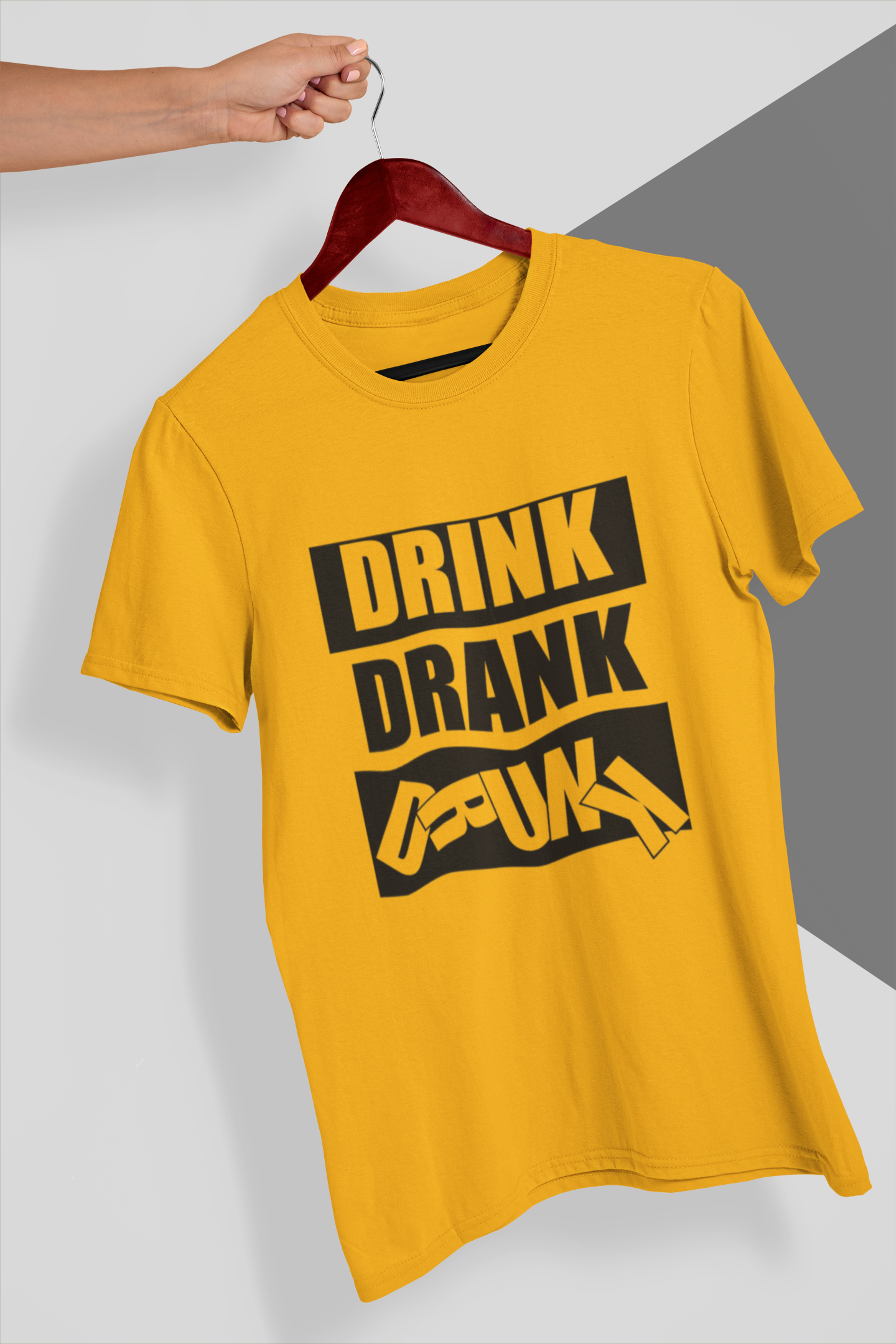 Drink, Drank, DRUNK - Adult Tee